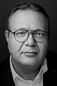 schwarz-weiß-Portrait von Muntaz Yegen